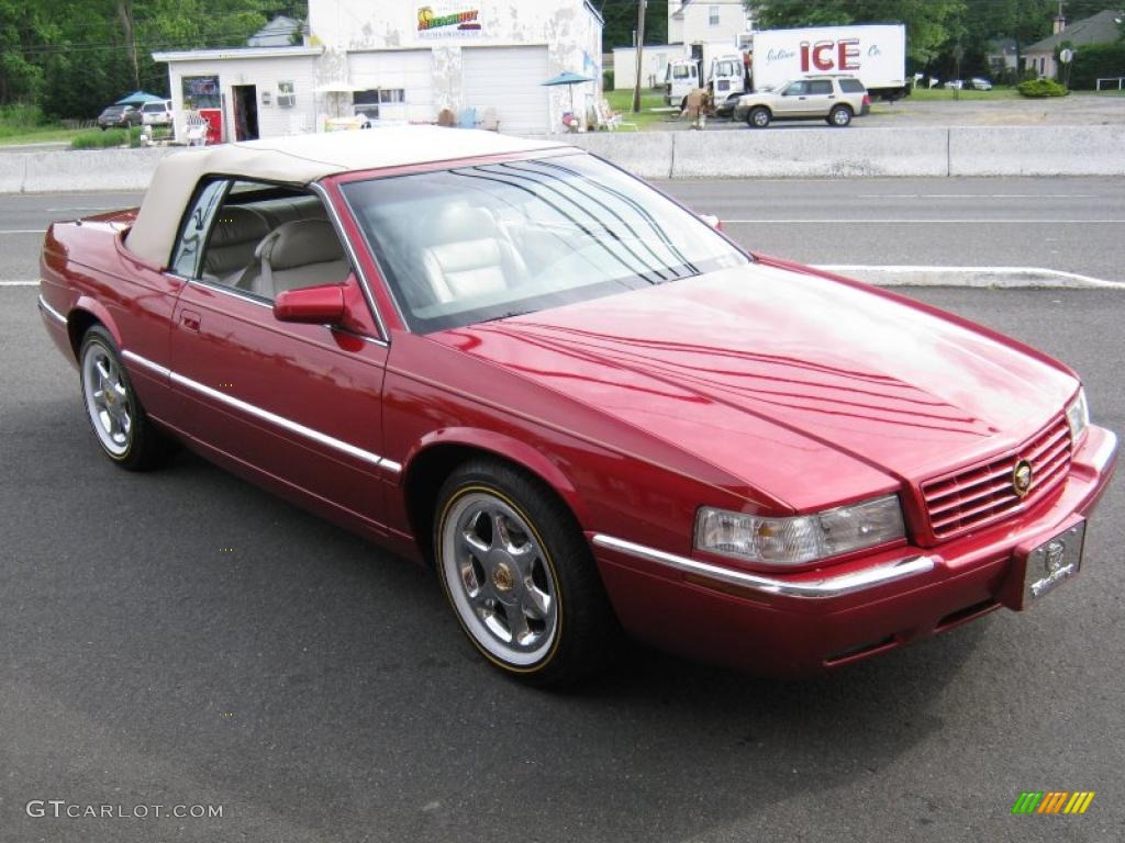 1999 Eldorado Touring Coupe - Crimson Red Pearl / Neutral Shale photo #7