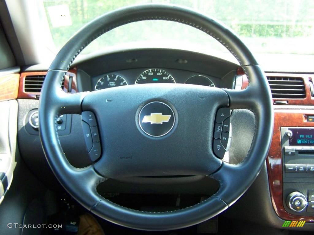 2009 Impala LTZ - Slate Metallic / Ebony photo #20