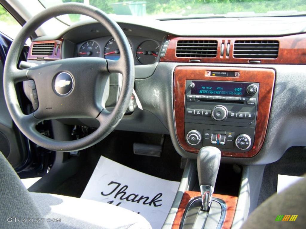 2009 Impala LS - Imperial Blue Metallic / Ebony photo #13