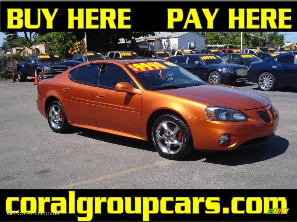 Fusion Orange Metallic Pontiac Grand Prix