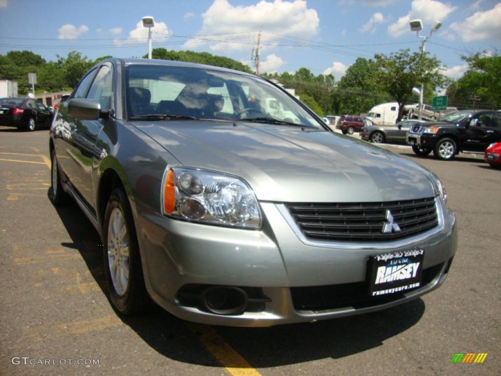 2009 Galant ES - Satin Meisai Pearl / Medium Gray photo #13