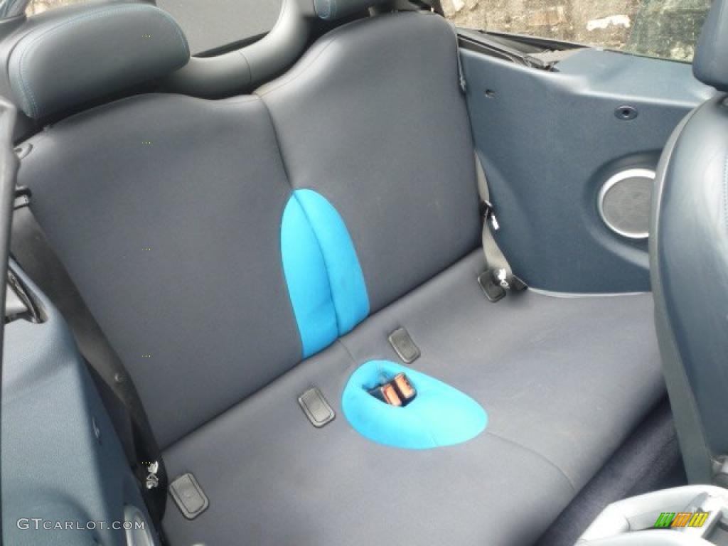2008 Cooper S Convertible - Laser Blue Metallic / Blue/Carbon Black photo #25