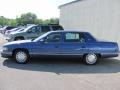 1996 Medium Adriatic Blue Metallic Cadillac DeVille Sedan  photo #11