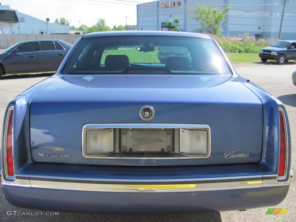 1996 Medium Adriatic Blue Metallic Cadillac Deville Sedan