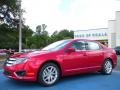 2010 Red Candy Metallic Ford Fusion SEL  photo #1