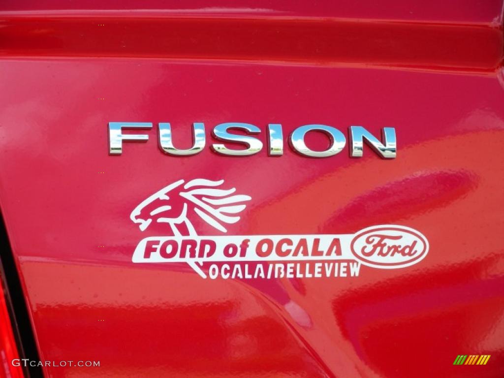 2010 Fusion SEL - Red Candy Metallic / Medium Light Stone photo #4
