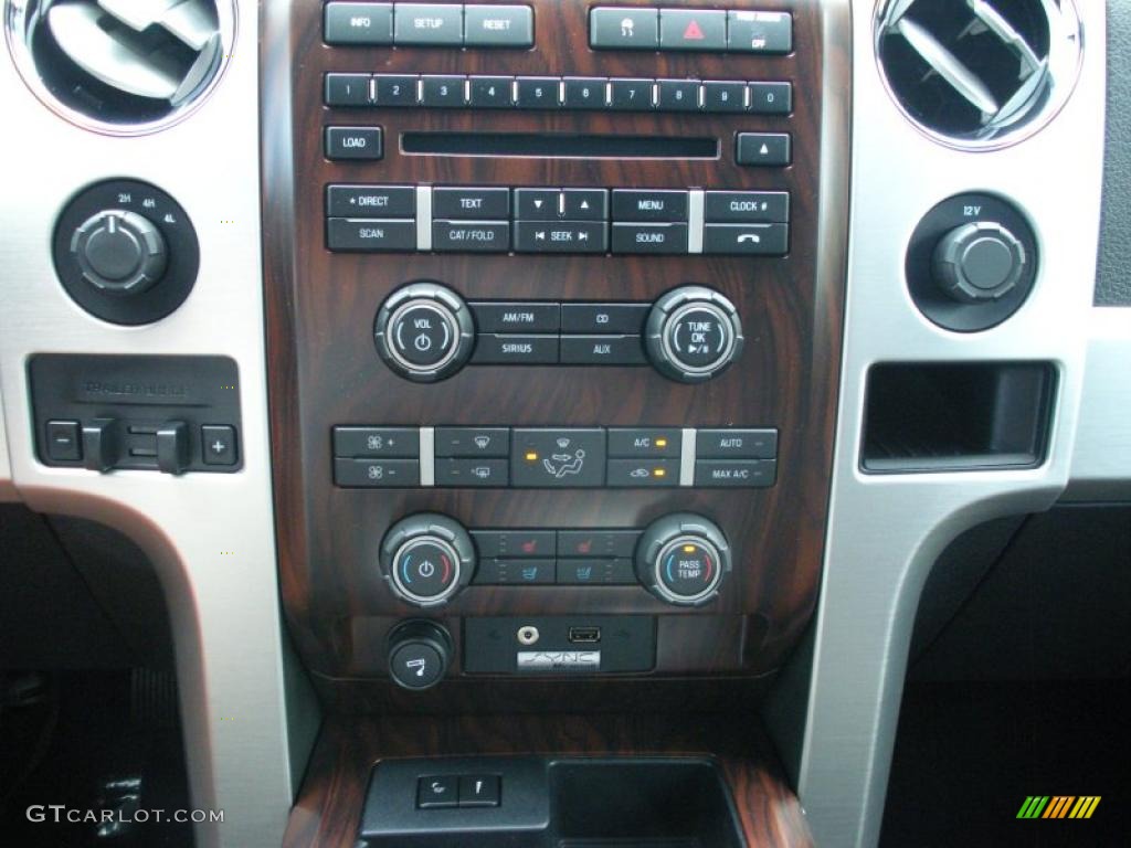 2010 F150 Platinum SuperCrew 4x4 - Sterling Grey Metallic / Sienna Brown Leather/Black photo #10