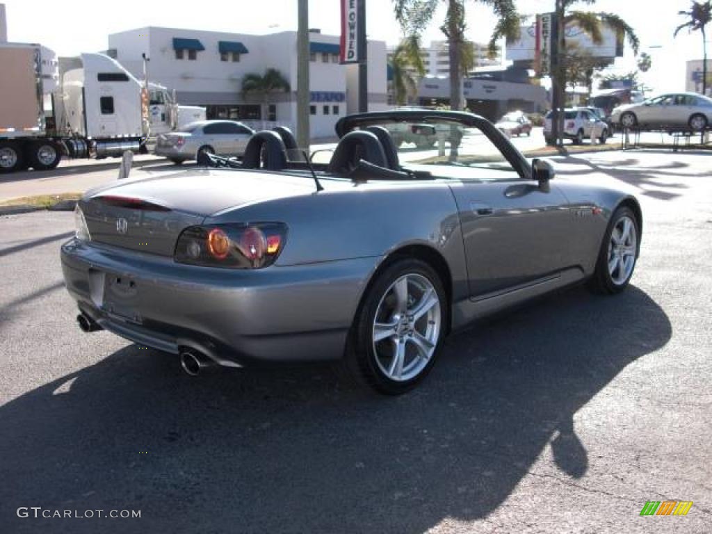 2008 S2000 Roadster - Chicane Silver Metallic / Black photo #3