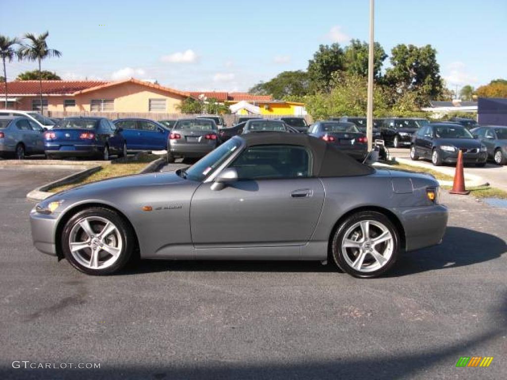 2008 S2000 Roadster - Chicane Silver Metallic / Black photo #6