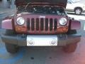 2009 Red Rock Crystal Pearl Coat Jeep Wrangler Sahara 4x4  photo #23