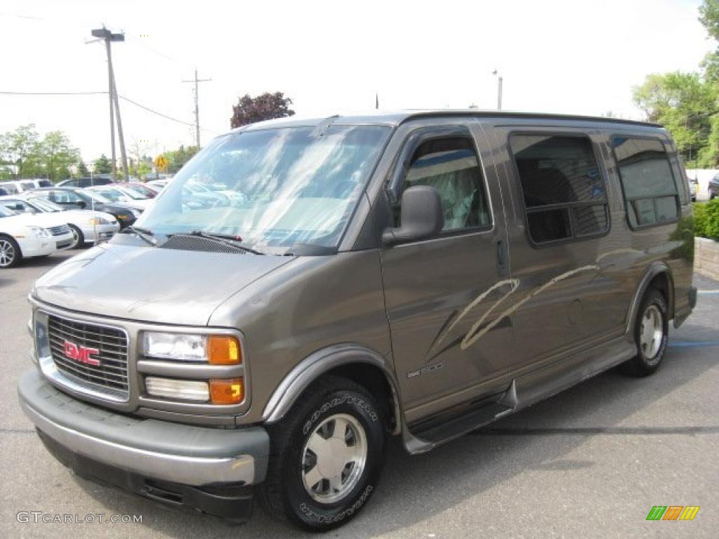 1999 Savana Van G1500 Passenger Conversion - Storm Gray Metallic / Neutral photo #2