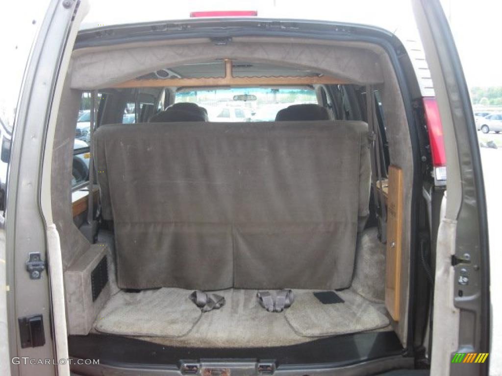 1999 Savana Van G1500 Passenger Conversion - Storm Gray Metallic / Neutral photo #9
