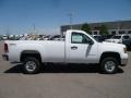 2010 Summit White GMC Sierra 2500HD Work Truck Regular Cab 4x4  photo #3