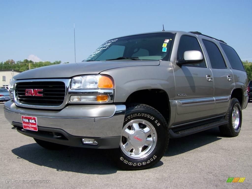 2002 Pewter Metallic GMC Yukon SLT 4x4 2973967 Car