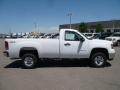 2010 Summit White GMC Sierra 2500HD Work Truck Regular Cab 4x4  photo #3