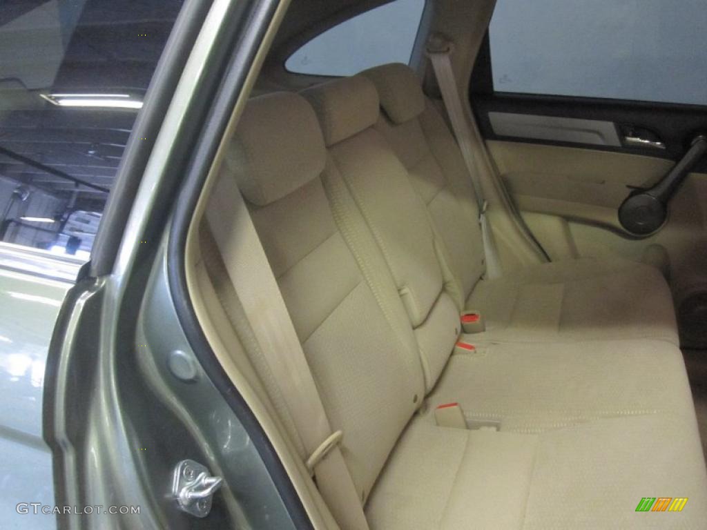 2008 CR-V EX 4WD - Green Tea Metallic / Ivory photo #7