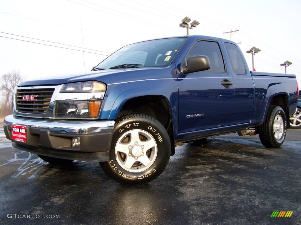 Superior Blue Metallic GMC Canyon