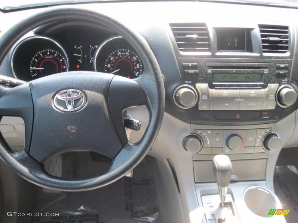 2008 Highlander  - Blue Streak Metallic / Ash Gray photo #15