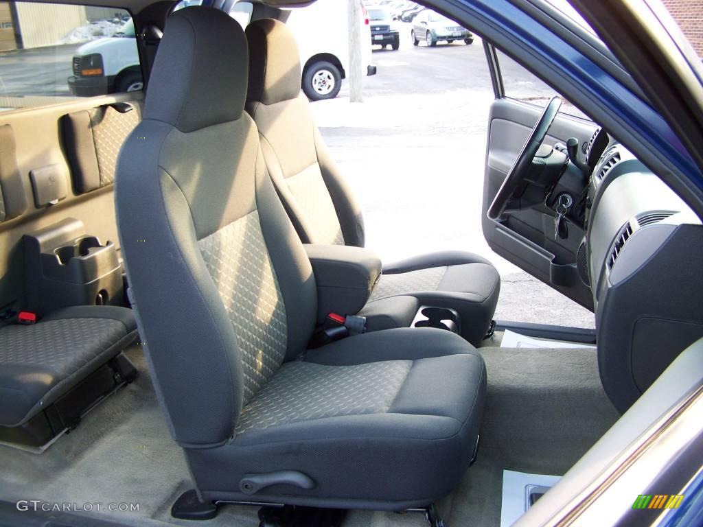 2005 Canyon SL Extended Cab 4x4 - Superior Blue Metallic / Dark Pewter photo #13