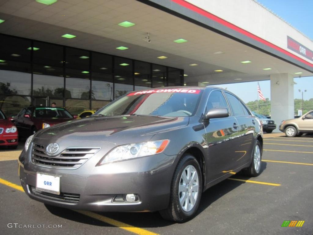 2007 Camry XLE V6 - Magnetic Gray Metallic / Ash photo #1