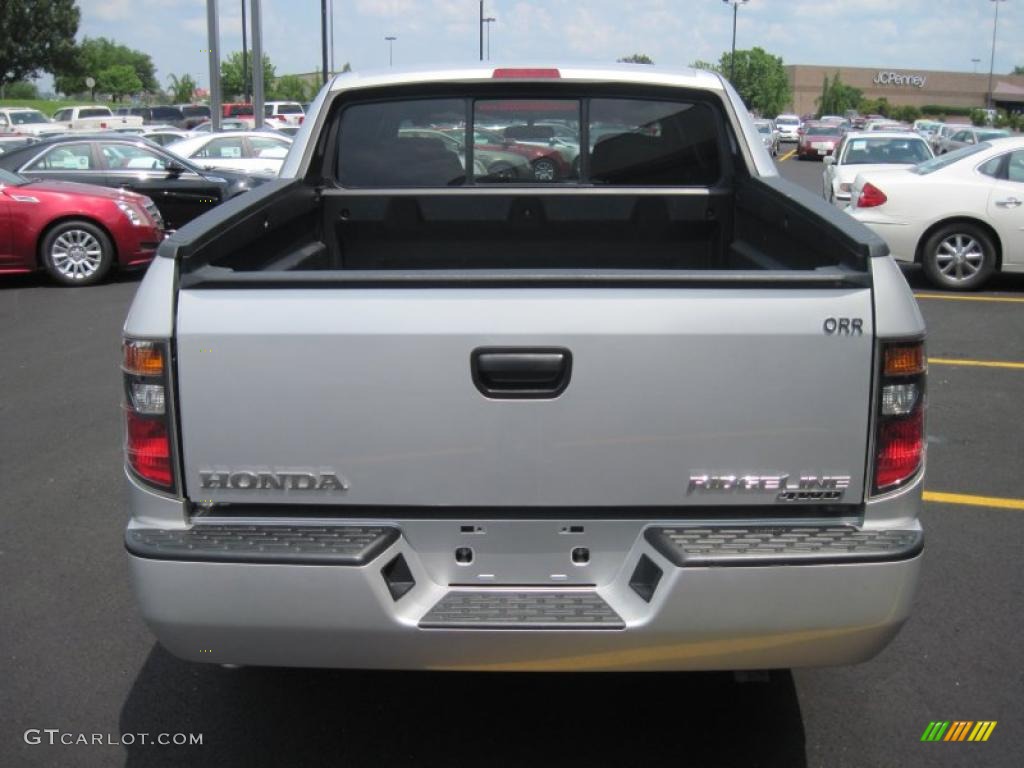 2007 Ridgeline RT - Billet Silver Metallic / Black photo #8