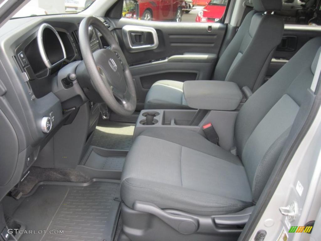 2007 Ridgeline RT - Billet Silver Metallic / Black photo #10