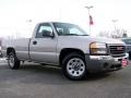 2007 Silver Birch Metallic GMC Sierra 1500 Classic SL Regular Cab  photo #8