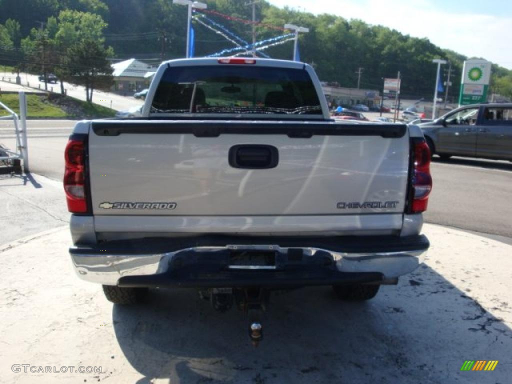 2004 Silverado 1500 Z71 Extended Cab 4x4 - Silver Birch Metallic / Medium Gray photo #3