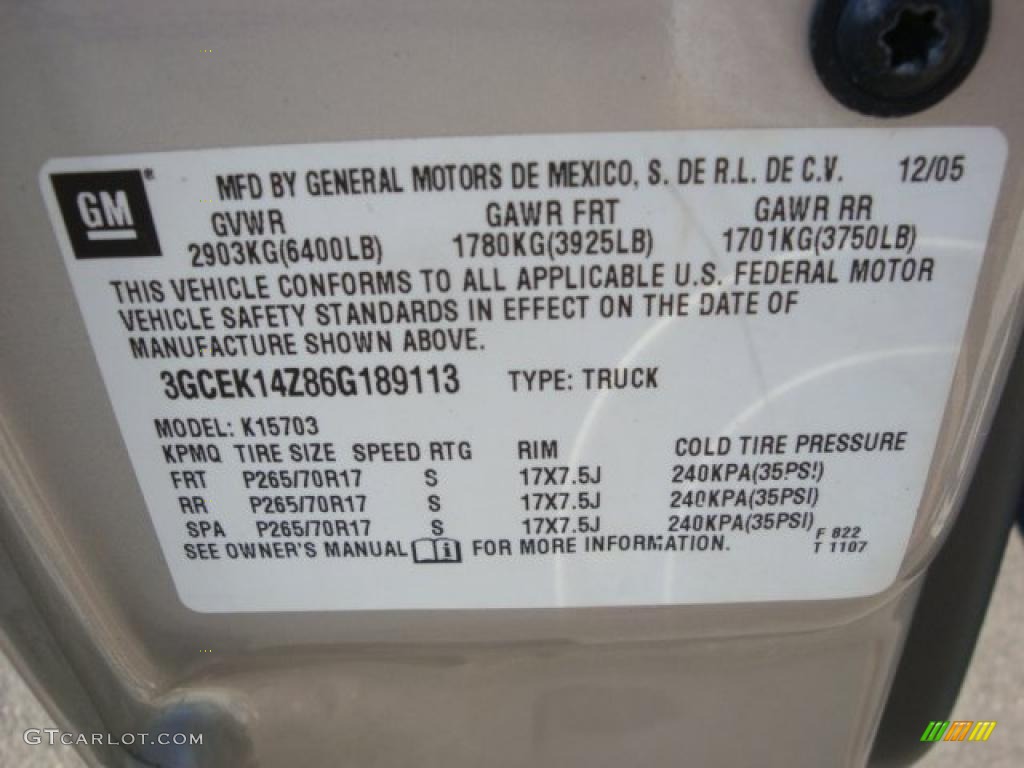2006 Silverado 1500 Work Truck Regular Cab 4x4 - Silver Birch Metallic / Dark Charcoal photo #24