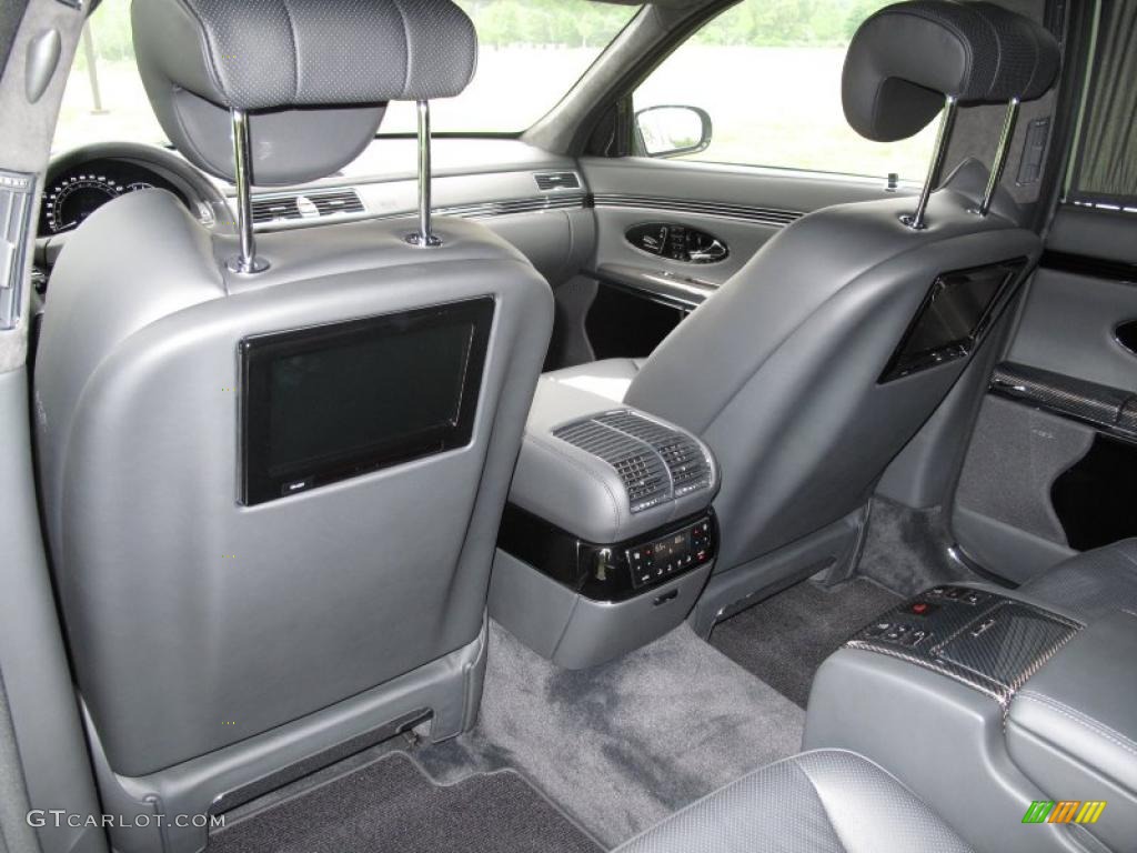 2009 Maybach 57 S Rear Seat Photo #30537313