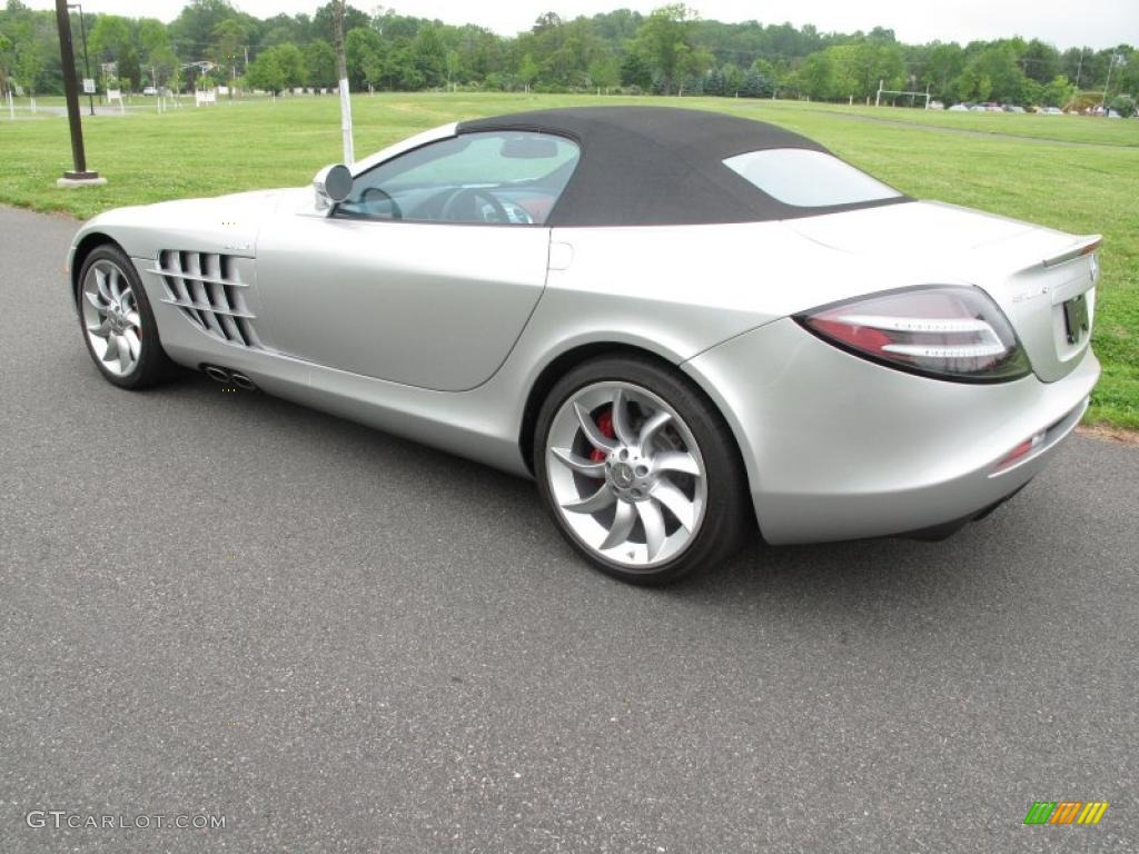 Crystal Laurite Silver Metallic 2009 Mercedes-Benz SLR McLaren Roadster Exterior Photo #30537517