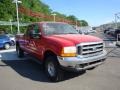 Red - F250 Super Duty XLT Extended Cab 4x4 Photo No. 6