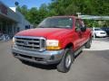 Red - F250 Super Duty XLT Extended Cab 4x4 Photo No. 8