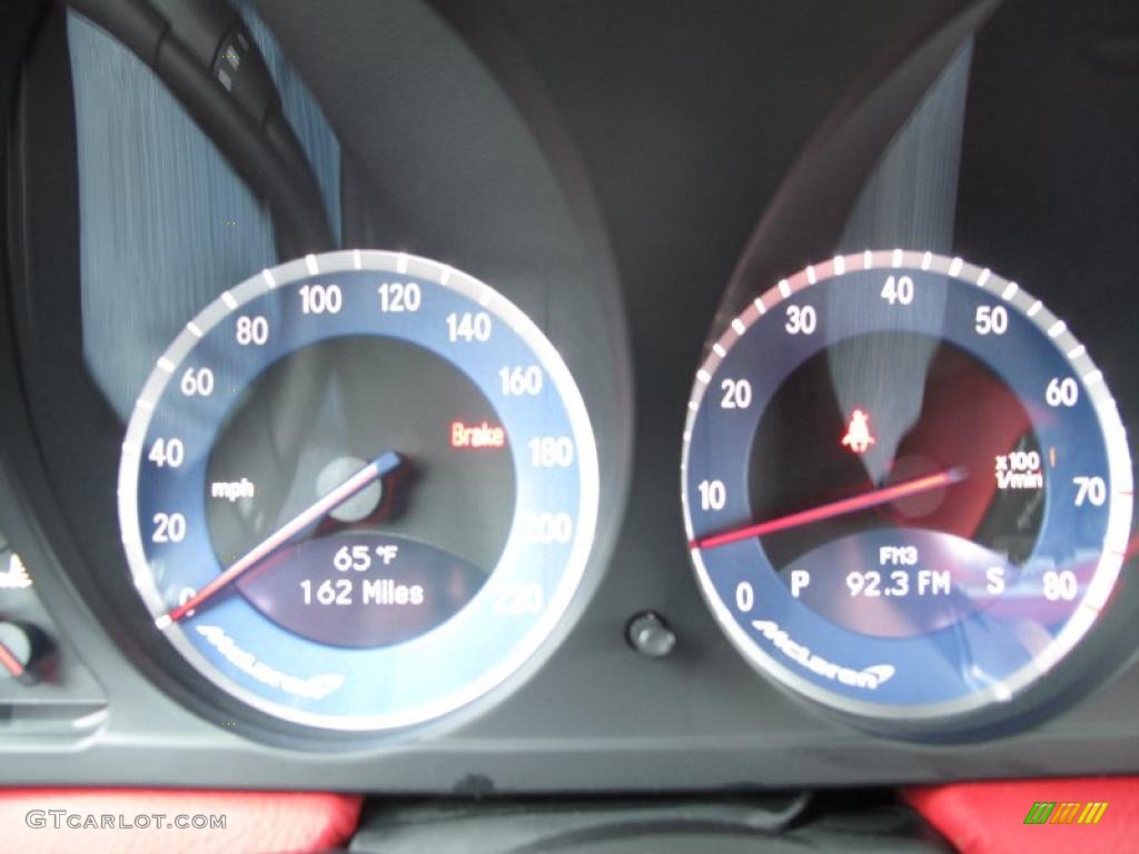 2009 Mercedes-Benz SLR McLaren Roadster Gauges Photo #30537781