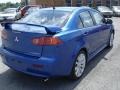 2009 Octane Blue Pearl Mitsubishi Lancer GTS  photo #4