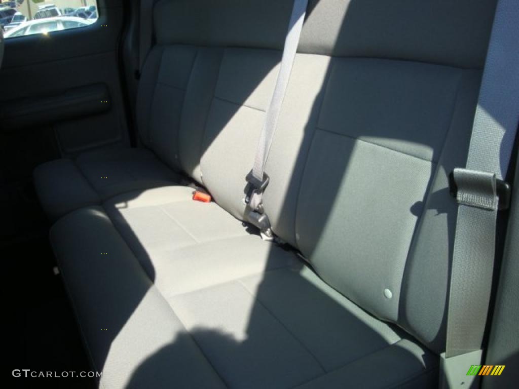 2004 F150 STX SuperCab 4x4 - Dark Shadow Grey Metallic / Dark Flint photo #8