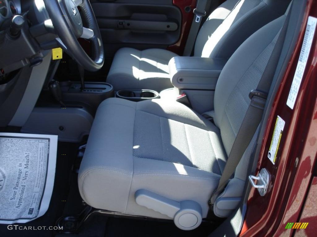 2008 Wrangler Unlimited Sahara 4x4 - Red Rock Crystal Pearl / Dark Slate Gray/Med Slate Gray photo #9