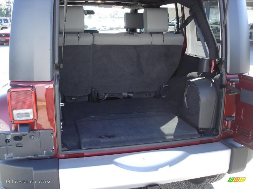 2008 Wrangler Unlimited Sahara 4x4 - Red Rock Crystal Pearl / Dark Slate Gray/Med Slate Gray photo #23