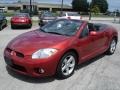 2008 Rave Red Mitsubishi Eclipse Spyder GS  photo #1