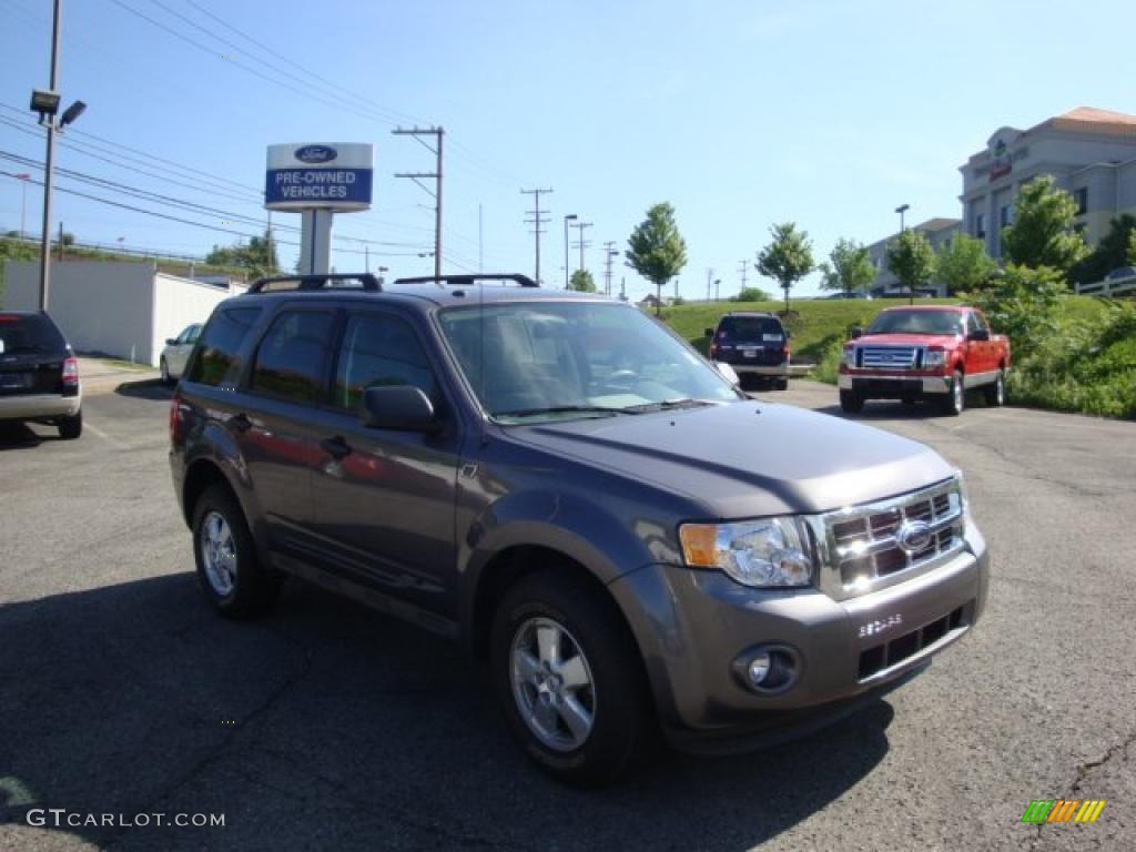 2009 Escape XLT V6 4WD - Sterling Grey Metallic / Charcoal photo #1