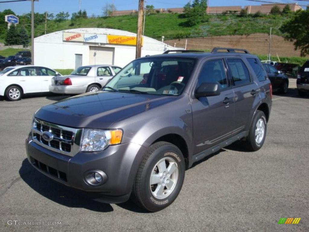 2009 Escape XLT V6 4WD - Sterling Grey Metallic / Charcoal photo #10