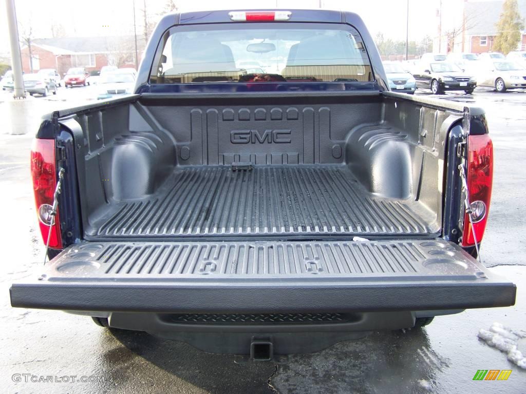 2008 Canyon SLE Crew Cab 4x4 - Midnight Blue Metallic / Ebony photo #6
