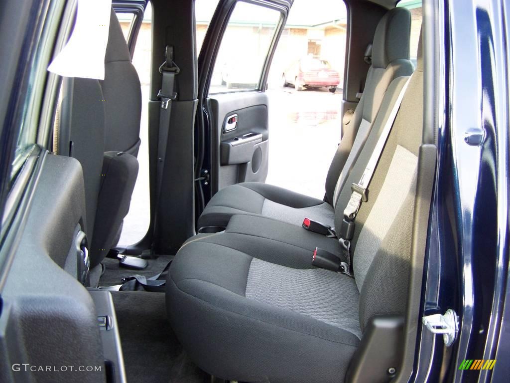 2008 Canyon SLE Crew Cab 4x4 - Midnight Blue Metallic / Ebony photo #11