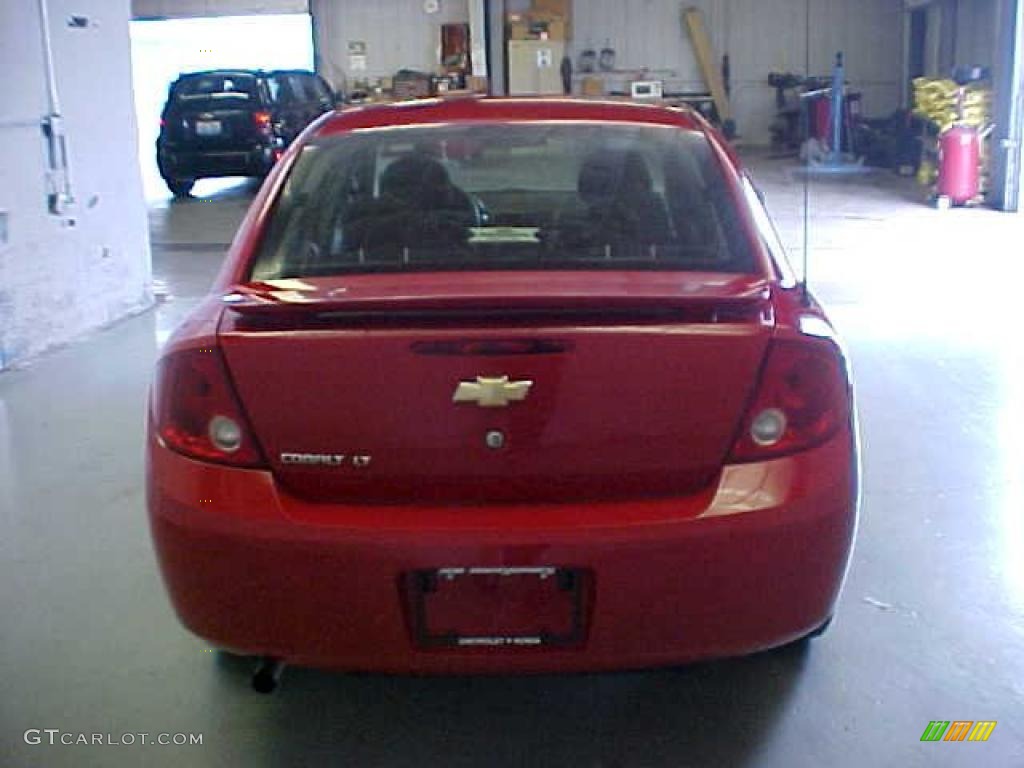 2010 Cobalt LT Sedan - Victory Red / Gray photo #15