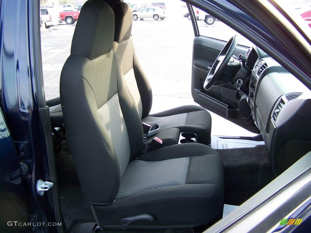 2008 Canyon SLE Crew Cab 4x4 - Midnight Blue Metallic / Ebony photo #13