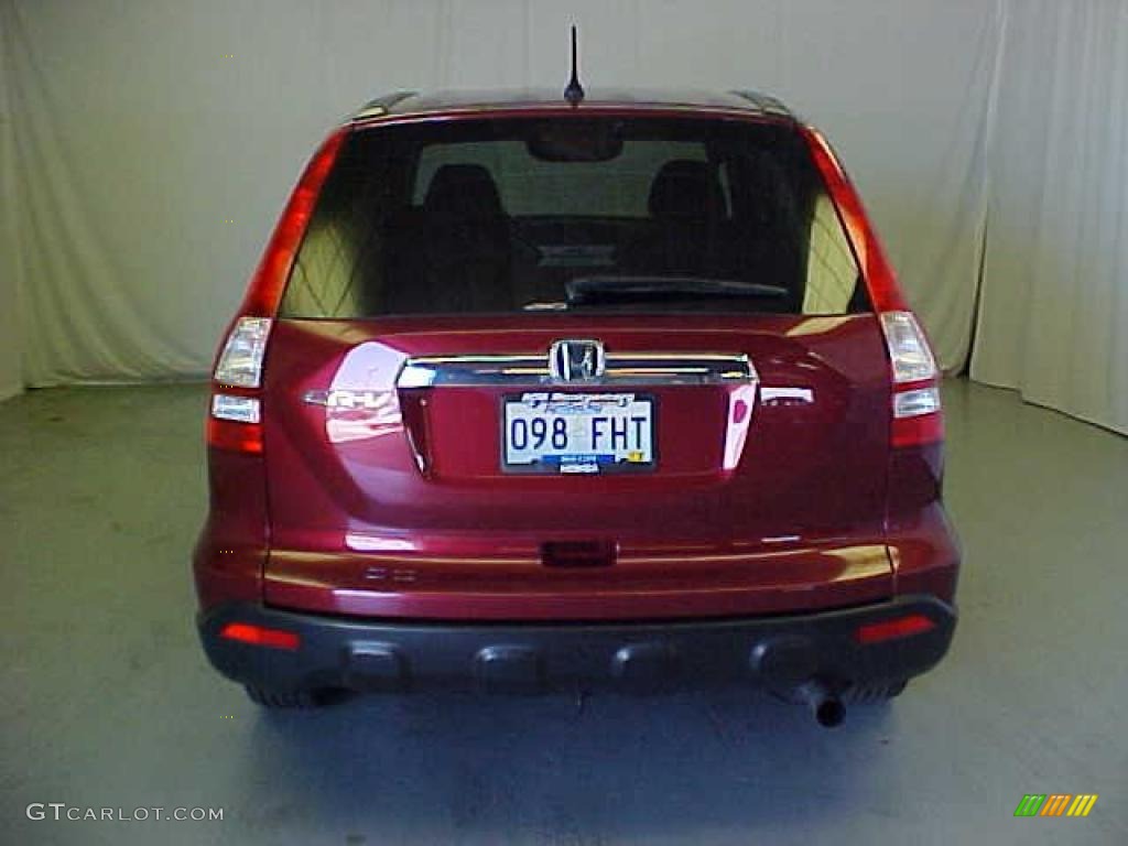 2007 CR-V EX 4WD - Tango Red Pearl / Gray photo #17