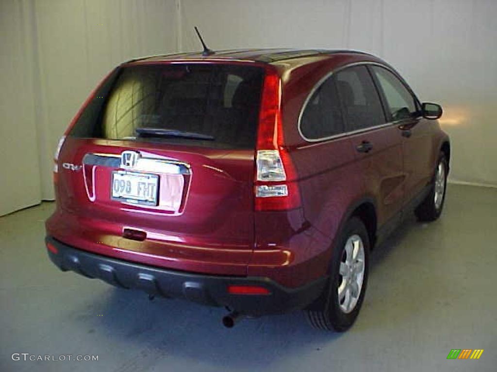 2007 CR-V EX 4WD - Tango Red Pearl / Gray photo #18