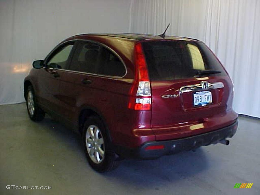 2007 CR-V EX 4WD - Tango Red Pearl / Gray photo #19