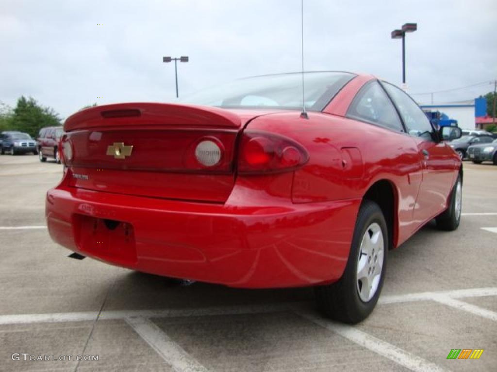 2005 Cavalier Coupe - Victory Red / Graphite Gray photo #3