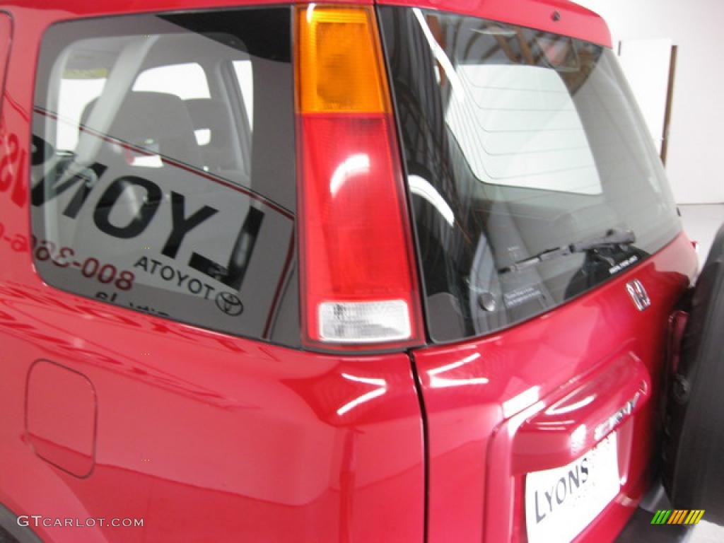 2001 CR-V EX 4WD - Milano Red / Dark Gray photo #10